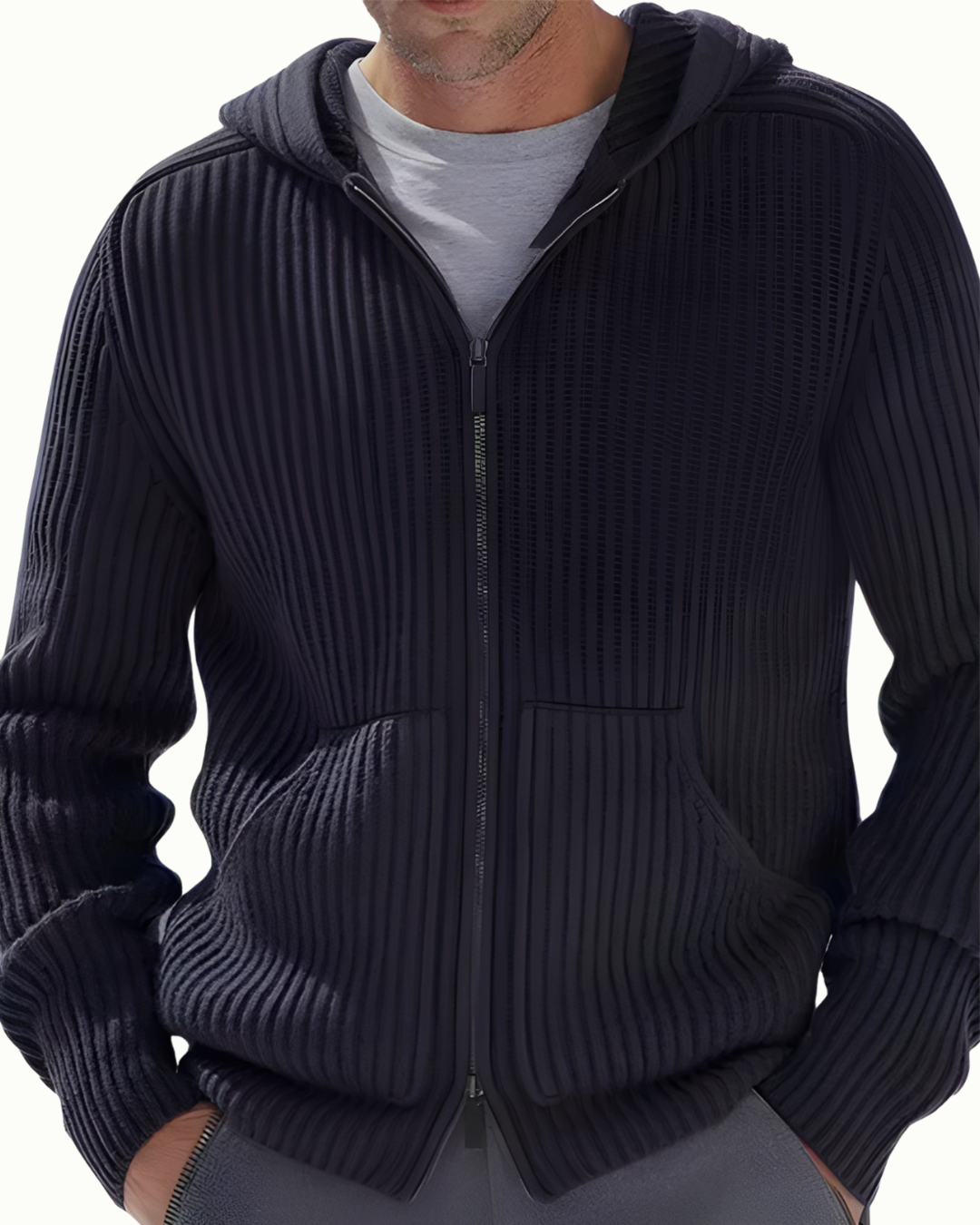 Equilibrio – Wool Struttura Hoodie