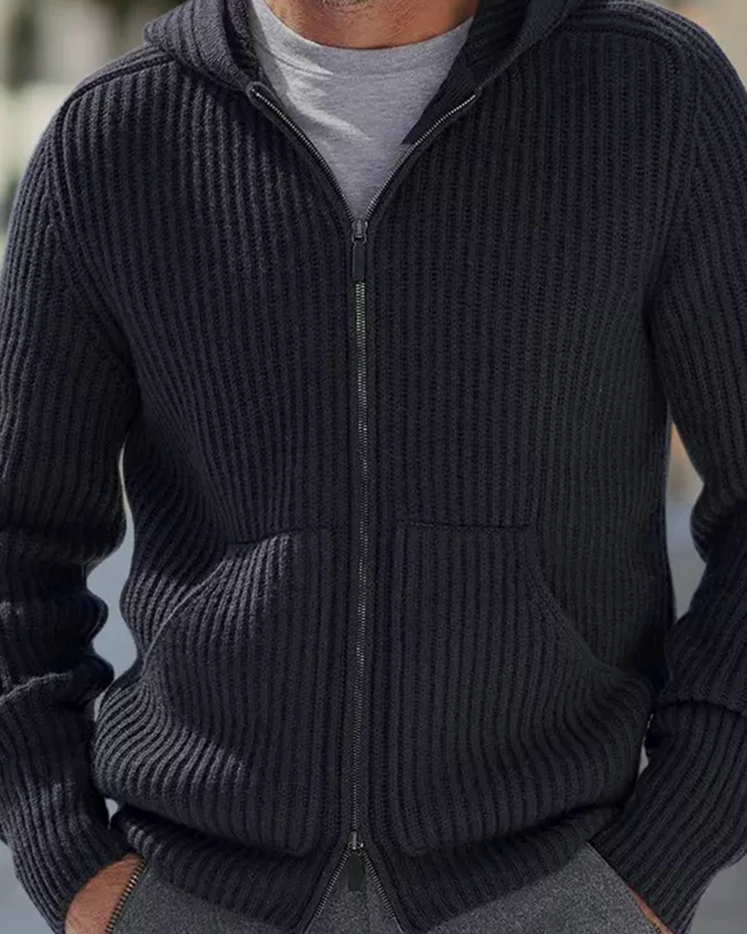 Equilibrio – Wool Struttura Hoodie