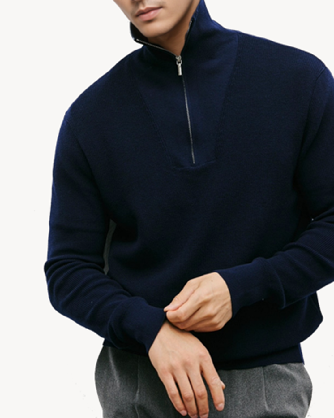 Origine – Cashmere Classico Half-Zip