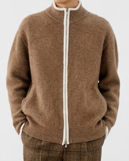 Equilibrio – Cashmere/Wool Struttura Cardigan