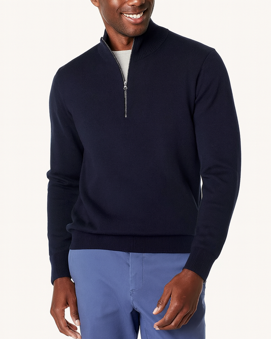Equilibrio – Cashmere Continuo Half-Zip