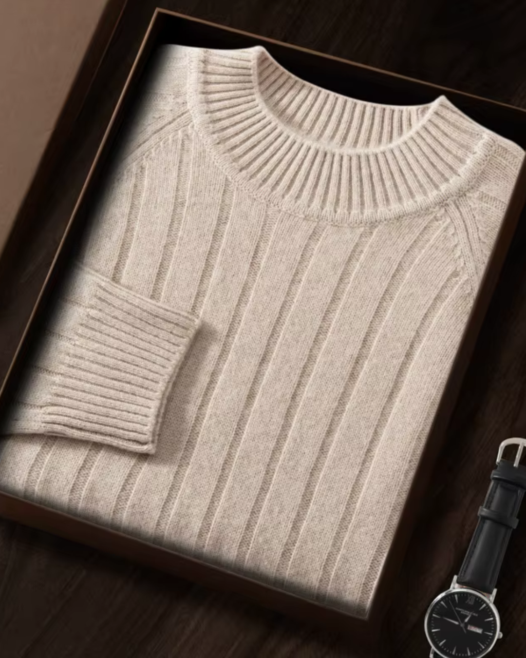 Linea – Cashmere Struttura Crewneck