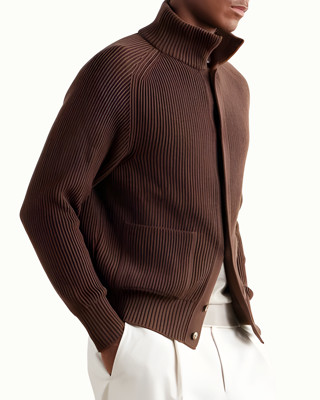 Origine – Coarse Wool Struttura Cardigan