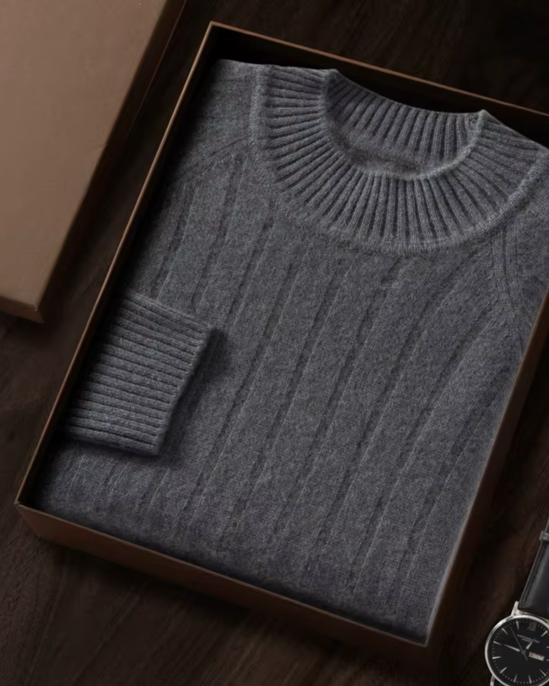 Linea – Cashmere Struttura Crewneck