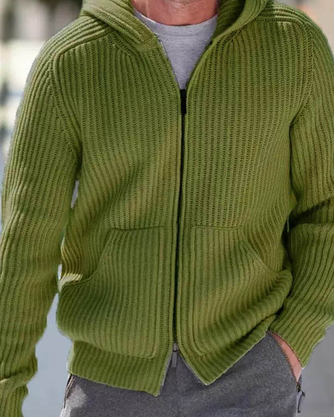 Equilibrio – Wool Struttura Hoodie