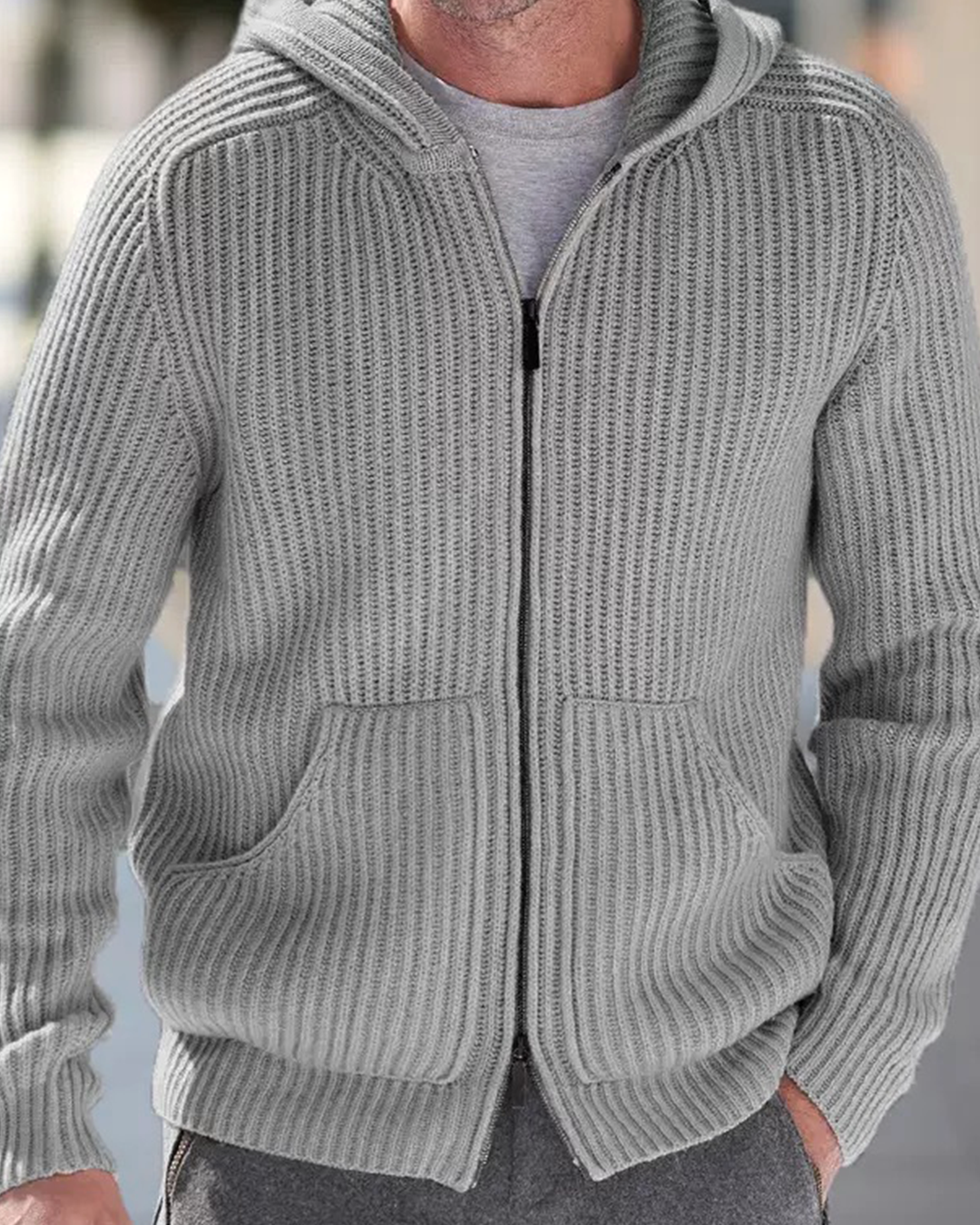 Equilibrio – Wool Struttura Hoodie