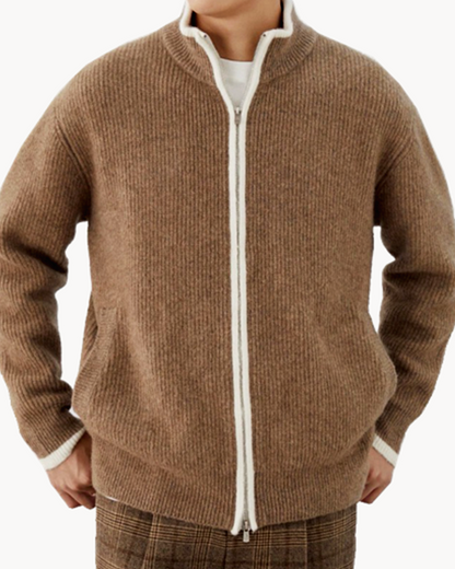 Equilibrio – Cashmere/Wool Struttura Cardigan