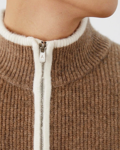 Equilibrio – Cashmere/Wool Struttura Cardigan